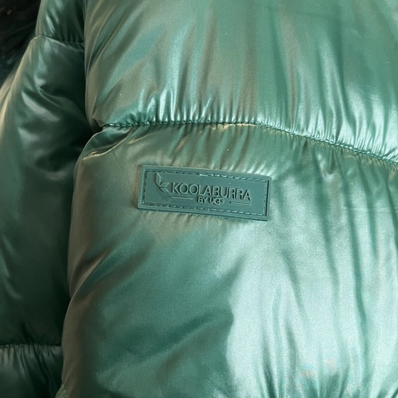 Koolaburra by UGG Womens Green Long Sleeve Full Zip Puffer Jacket Sz Med NWOT - Picture 5 of 15